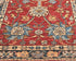 12 Ft Red Aryana Afghan Hand Knotted Veg Dye Wool Runner Rug